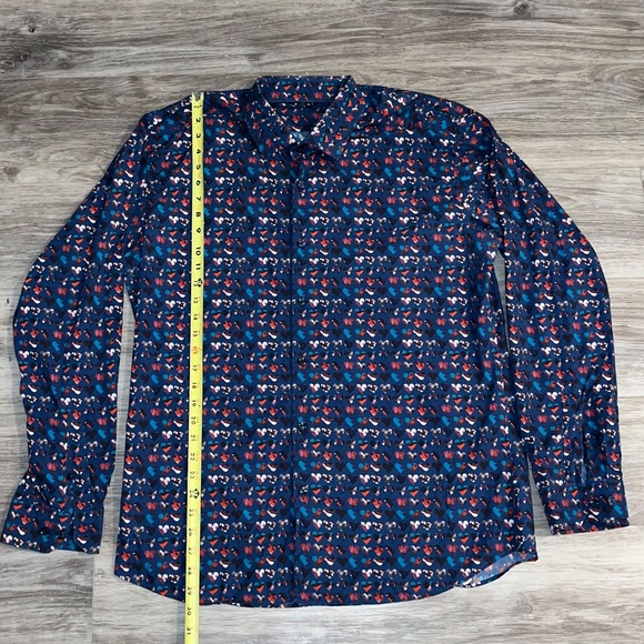 Jared Lang - Men's Long Sleeve Button Down - Picture 4 of 5